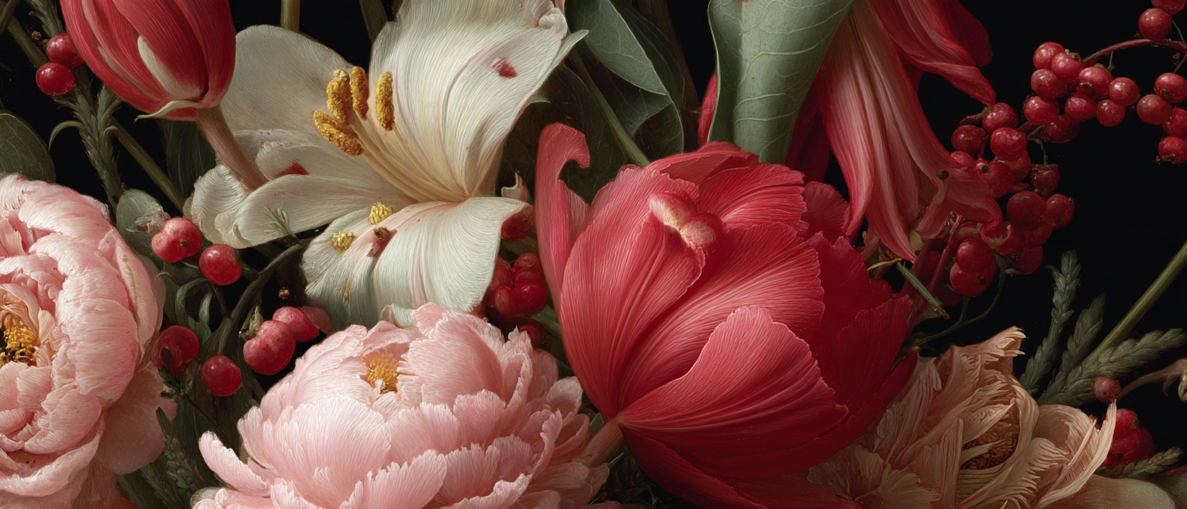 Florist at work